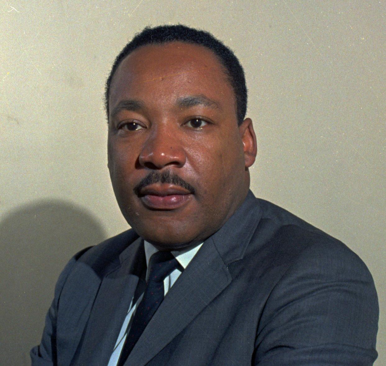 This undated file photo shows Rev. Martin Luther King Jr. 