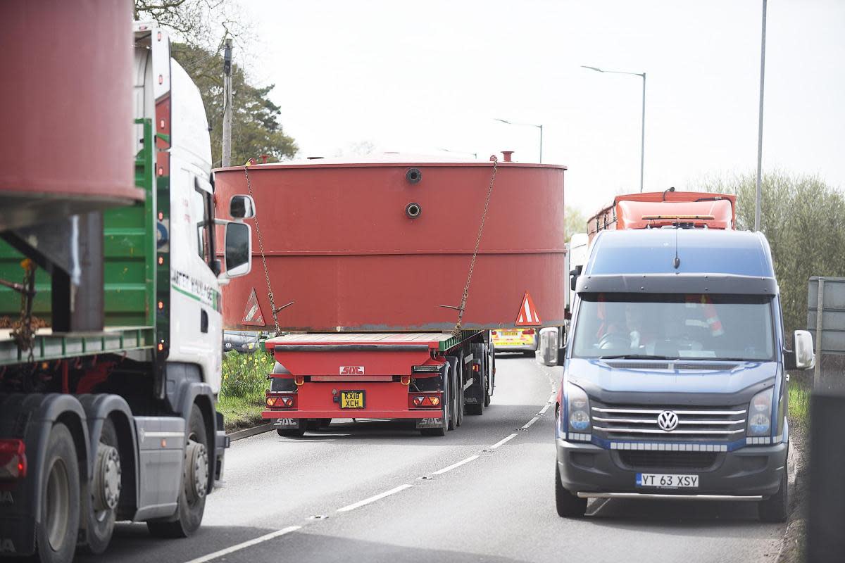 Five abnormal loads will be escorted through Suffolk <i>(Image: Newsquest)</i>