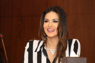 Sunny Leone has a laugh as she continues to talk about the film. Sanish Cherian/Yahoo! Maktoob