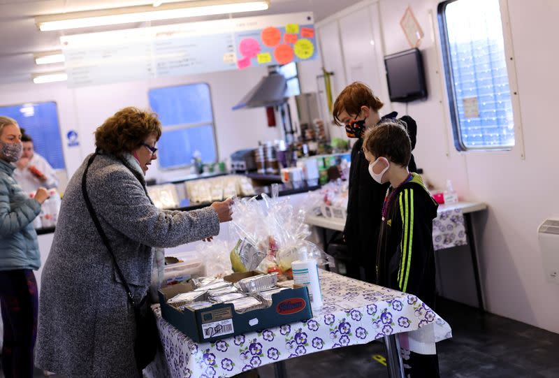 Men Unite and Hanley Town Football Club provide free meals to children and families, in Stoke-on-Trent