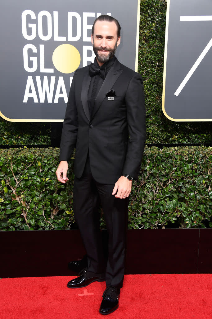 <p><em>The</em> <em>Handmaid’s Tale</em> actor attends the 75th Annual Golden Globe Awards at the Beverly Hilton Hotel in Beverly Hills, Calif., on Jan. 7, 2018. (Photo by Frazer Harrison/Getty Images) </p>