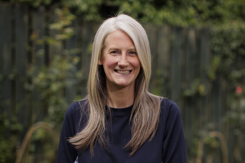 Lindsay Robinson at her family home in east Belfast who has been made an MBE for services to Perinatal Mental Health in Northern Ireland, in the King's Birthday Honours list.