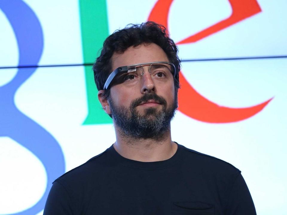 sergey brin google glass