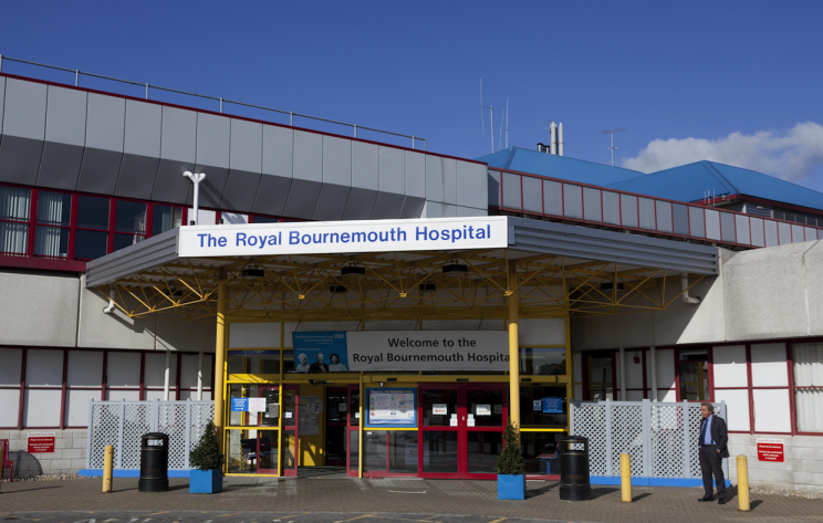 The bizarre A&E trip occurred at Royal Bournemouth Hospital (Picture: REX Features)