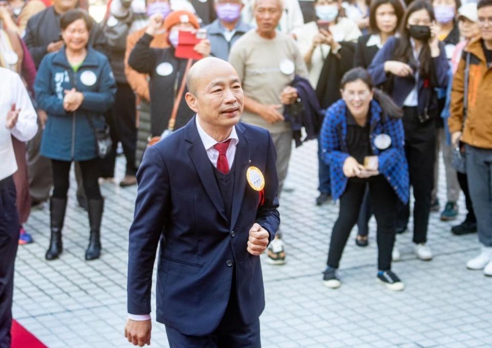 韓國瑜任台日交流聯誼會長。（圖：韓國瑜臉書）