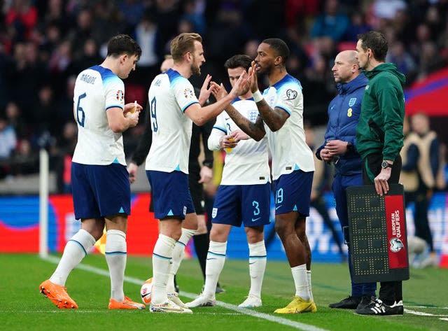 Ivan Toney made his England debut in March 