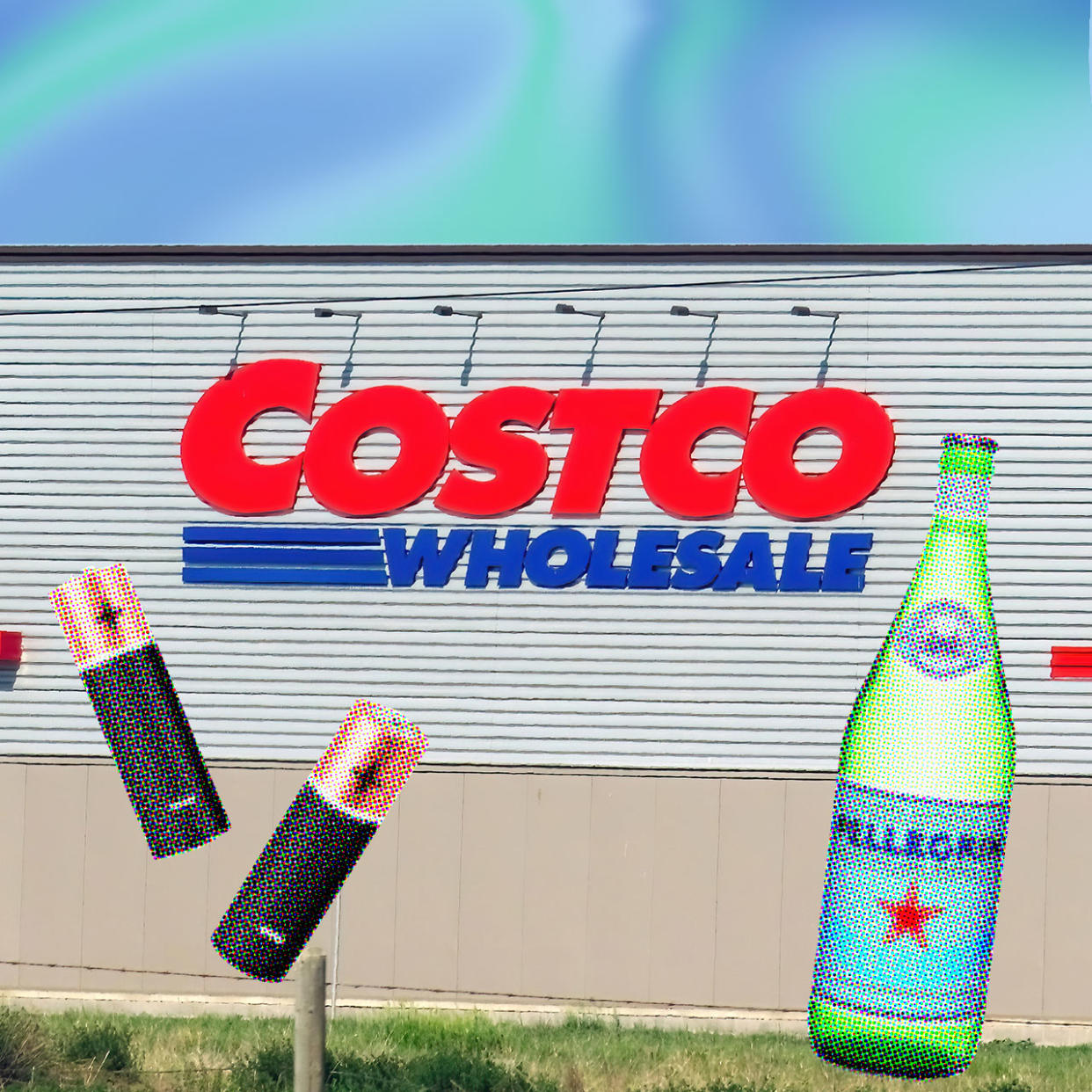 costco wholesale with merchandise