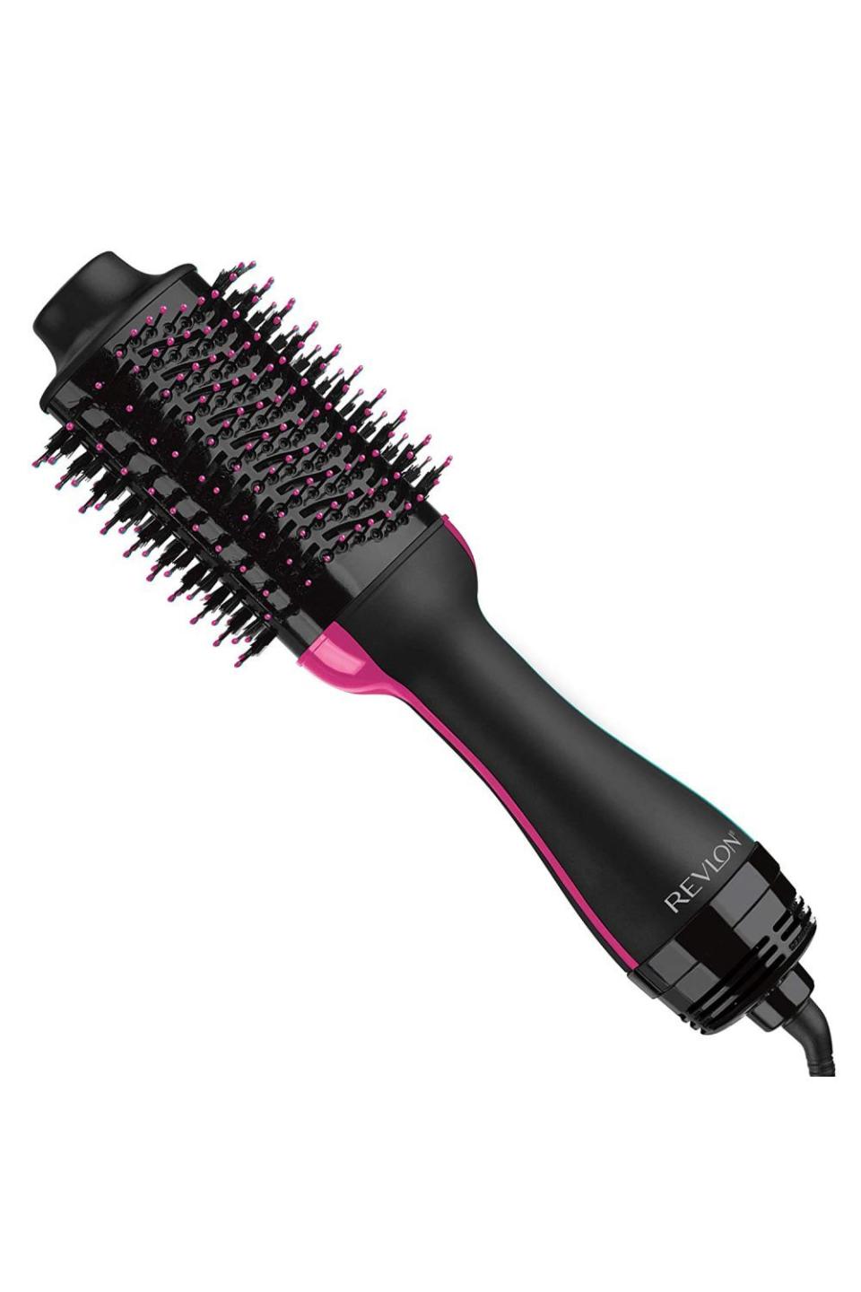 10) Revlon One-Step Hair Dryer And Volumizer Hot Air Brush