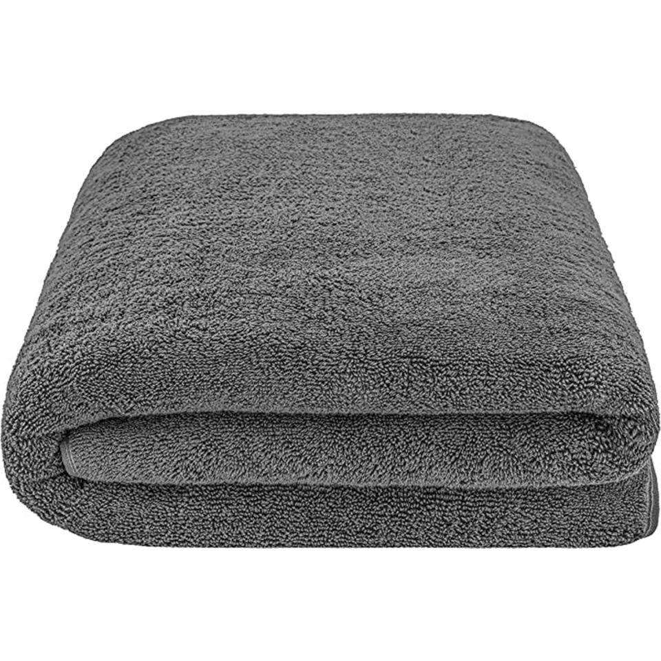 4) American Soft Linen Oversized Bath Sheet