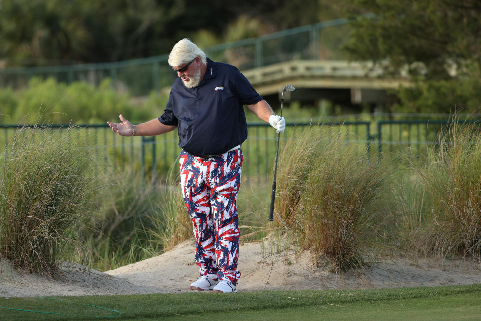 John Daly at the PGA Championship. (Patrick Smith/Getty Images)