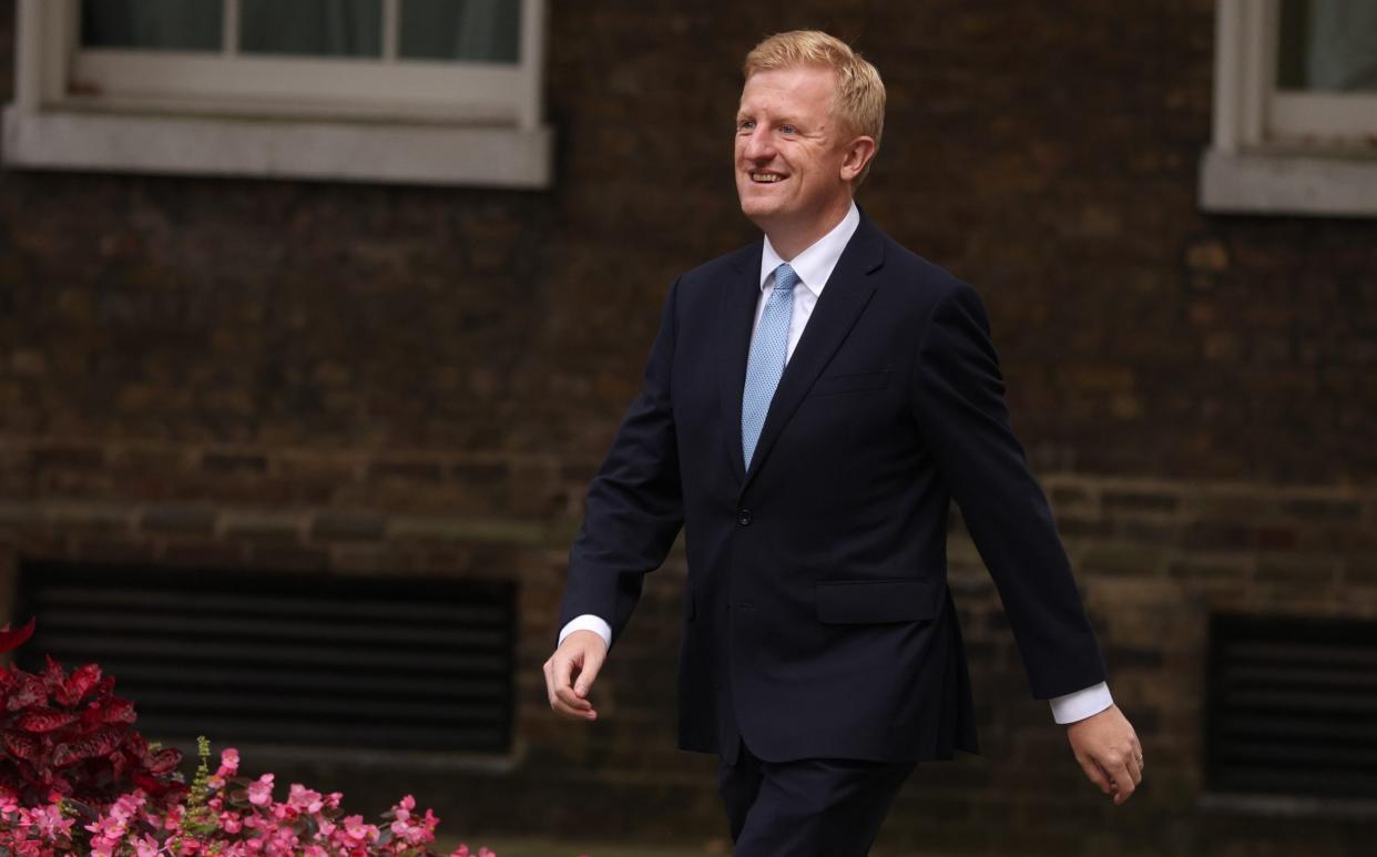 Oliver Dowden has ruled Tory MPs and activists will not be forced to prove their Covid status in order to attend the party conference next month - Getty Images