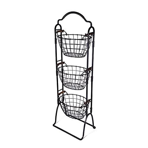 Harbor 3-Tier Floor Standing Storage Basket