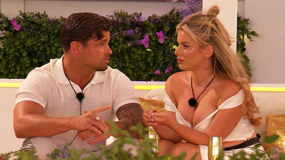 jake cornish, liberty poole talk on love island all stars, day 3