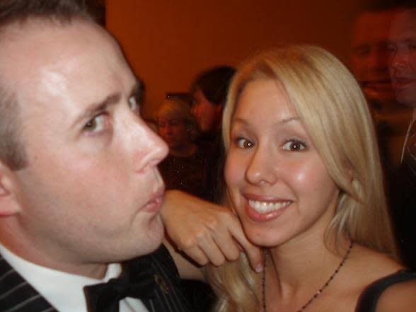 An undated photo of Travis Alexander and Jodi Arias that she posted to her MySpace page.