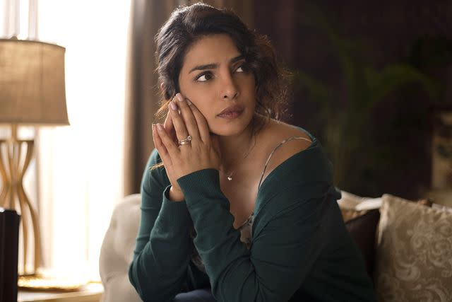 Tejinder Singh Khamkha/Netflix Priyanka Chopra Jonas in 'The White Tiger'