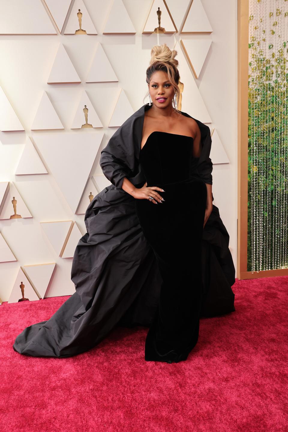 Laverne Cox at the 2022 Oscars.