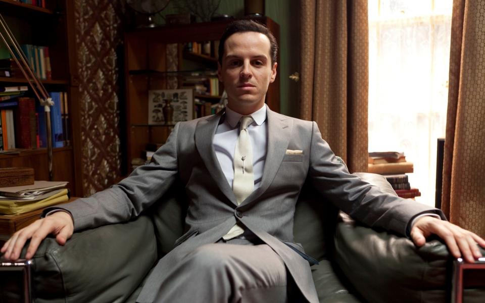 Andrew Scott as Jim Moriarty in Sherlock