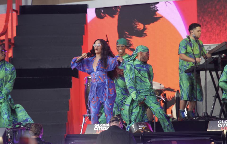 Camila Cabello performs at Global Citizen Live in New York City. - Credit: ZUMAPRESS.com / MEGA