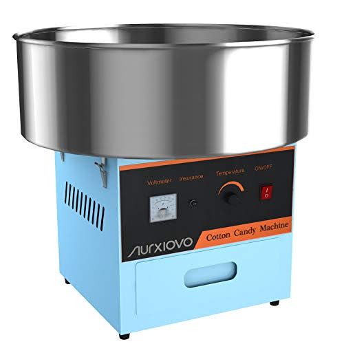 7) Nurxiovo Electric Commercial Cotton Candy Floss Maker