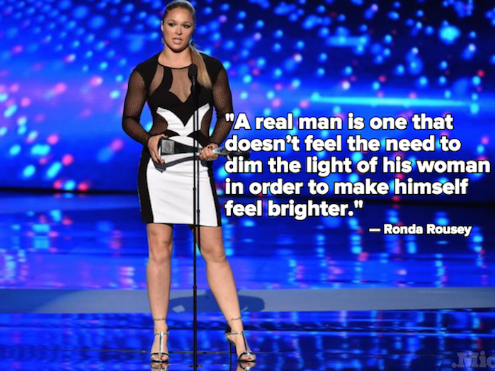 5 Times Ronda Rousey Was the Feminist Hero We All Needed