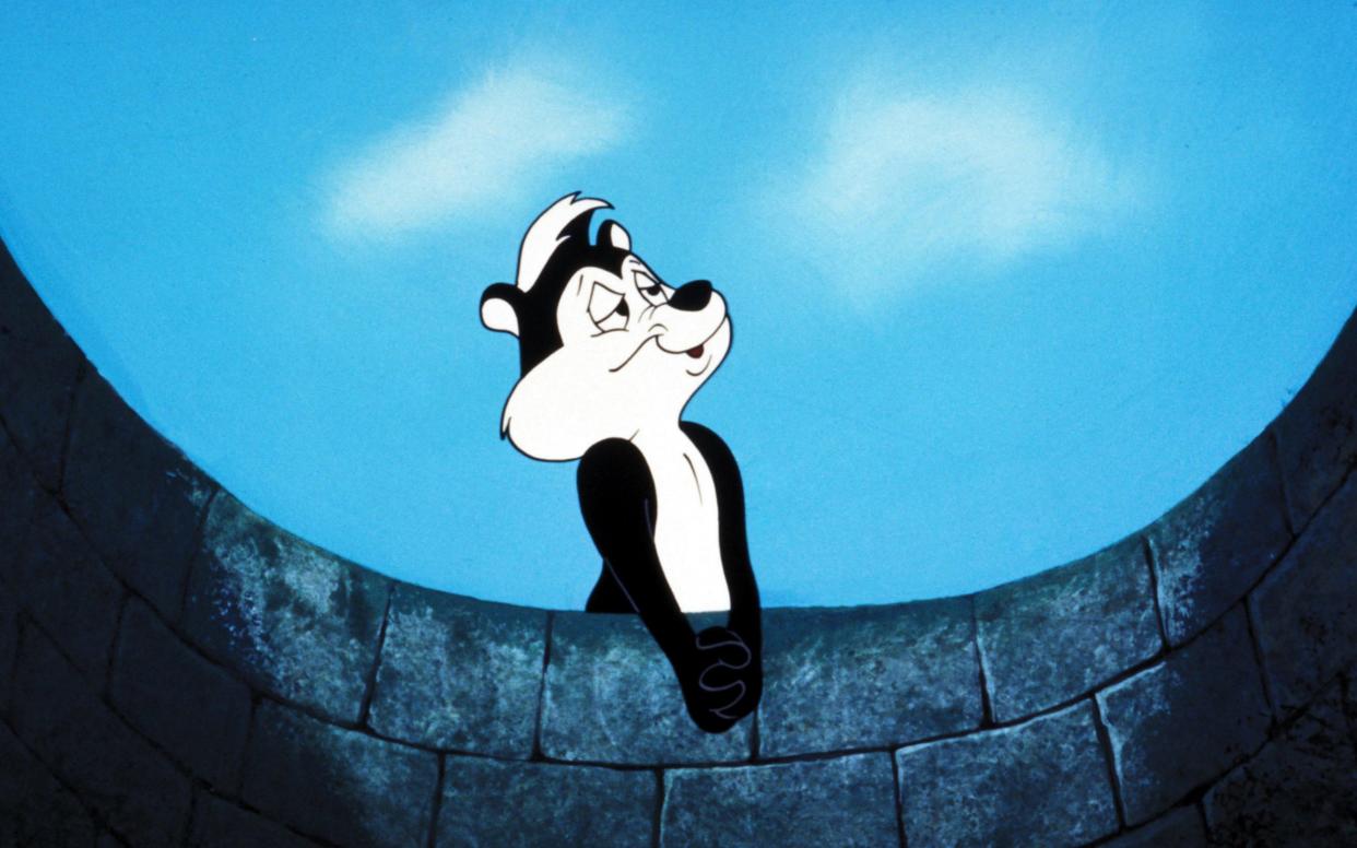 Pepe Le Pew: a US journalist has said the character 'added to rape culture' - Alamy