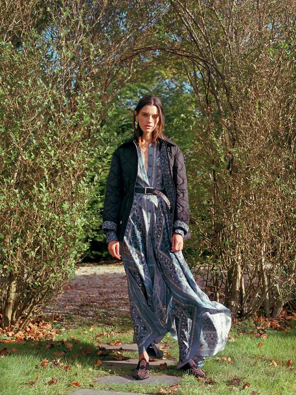 <h2>The New Boho Dress</h2> <p>Asymmetrical hems and billowing sleeves are quintessential bohemia. For pre-fall, designers like <span>Altuzarra</span>, <span>Erdem</span> and Elie Saab are giving the <span>boho</span> dress a ladylike update with prim necklines and tailored lines done in mid-lengths.</p> <h4>Courtesy of Altuzarra</h4>