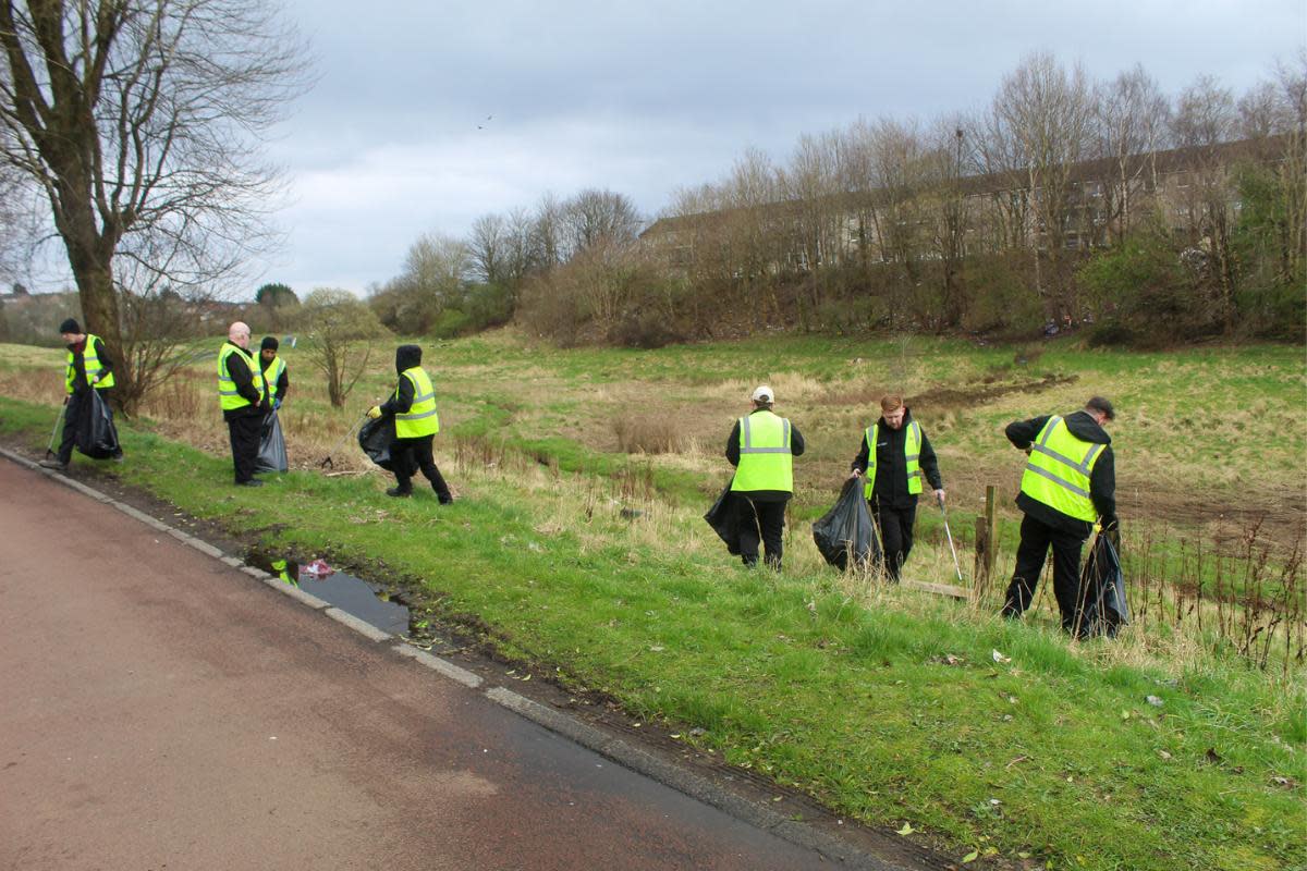 NETs Environmental Week of Action Drumchapel March 24 <i>(Image: Wheatley Group)</i>