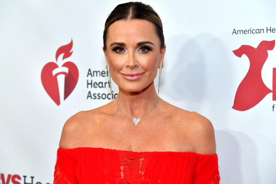 <p>"<a href="https://extratv.com/2023/02/01/kyle-richards-calls-ozempic-weight-loss-rumors-frustrating-exclusive/" rel="nofollow noopener" target="_blank" data-ylk="slk:I cannot stand people saying [I'm taking Ozempic];elm:context_link;itc:0" class="link ">I cannot stand people saying [I'm taking Ozempic]</a> because people that know me know that I'm up every day at like 5:30 a.m. 6 a.m. at the latest… I'm in the gym for two hours. I really put a lot of effort into my diet and exercise and taking care of myself, so when people like to think I took the easy way out, it's frustrating." </p> <p>— <a href="https://people.com/health/kyle-richards-calls-ozempic-rumors-frustrating-i-work-hard/" rel="nofollow noopener" target="_blank" data-ylk="slk:to Extra;elm:context_link;itc:0" class="link ">to <em>Extra</em></a> at the American Heart Association's Go Red for Women Red Dress Collection concert in New York City, after she recently clapped back at commenters who suspected she's using the drug after posing a bikini selfie </p>