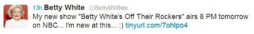 Betty White tweet 2