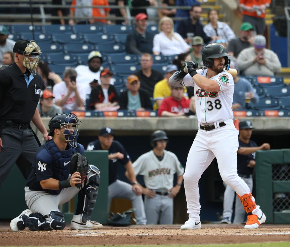 Ryan McKenna, a 2015 graduate of St. Thomas Aquinas, was designated for assignment by the Baltimore Orioles on Monday. McKenna began the season at Triple-A Norfolk, but was called up to the Orioles on April 26. He appeared in nine games and hit two solo home runs.