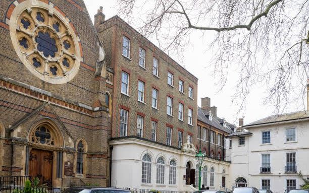 The site of the former Heythrop College in Kensington Square, London: its future development remains uncertainin