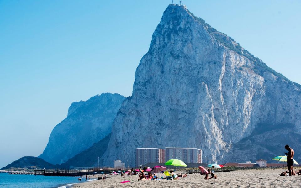 The Rock of Gibraltar from The Spanish side - Paul Grover