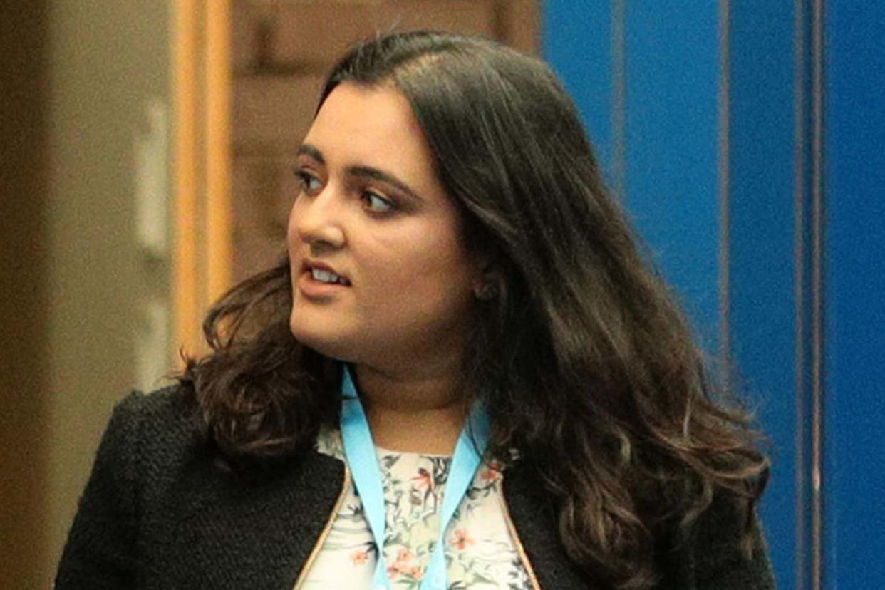 Sonia Khan at the Conservative Party annual conference (PA)