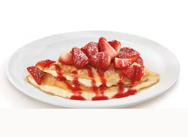 Denny's Berry Vanilla Crepe