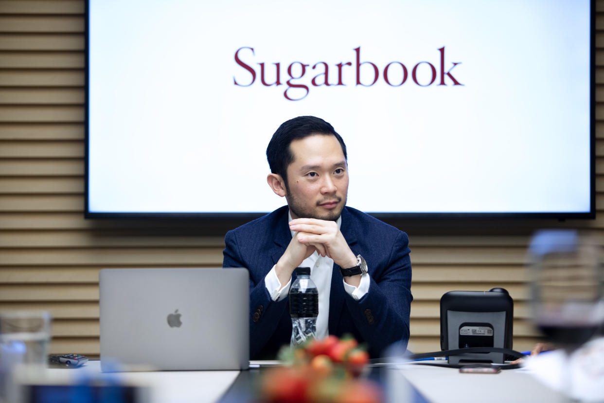 Darren Chan, founder and chief executive of Sugarbook. 