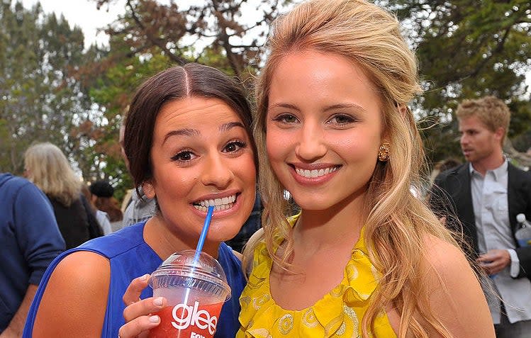 During Season 1 of Glee, Lea and Dianna lived together despite playing enemies on the show. Dianna shared that even though their characters hated each other on screen, there was a total 