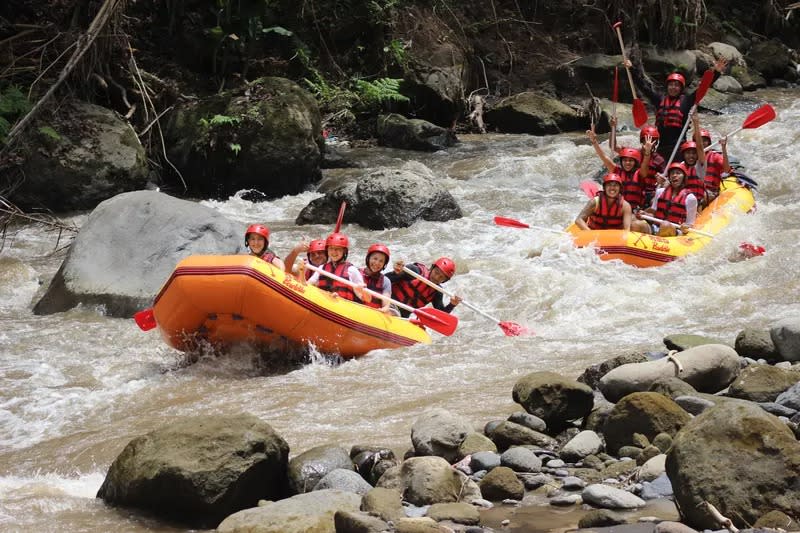 Ayung White Water Rafting. (Photo: Klook SG)