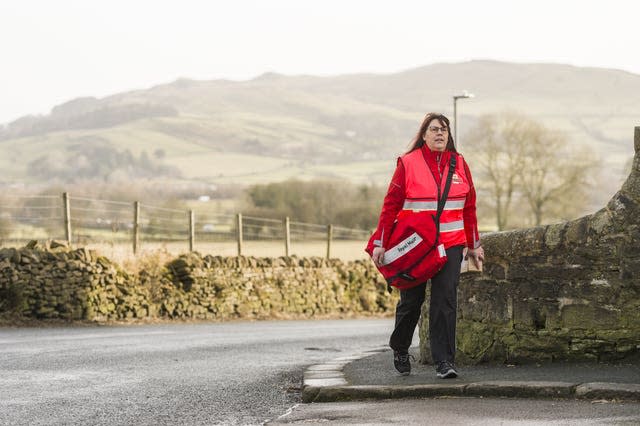 Rachel Woods sporting the new uniform in Skipton, North Yorkshire