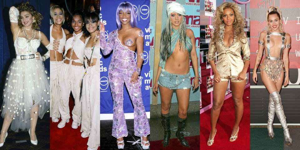 The Most Memorable VMA Looks of All Time, From The '80s To Now