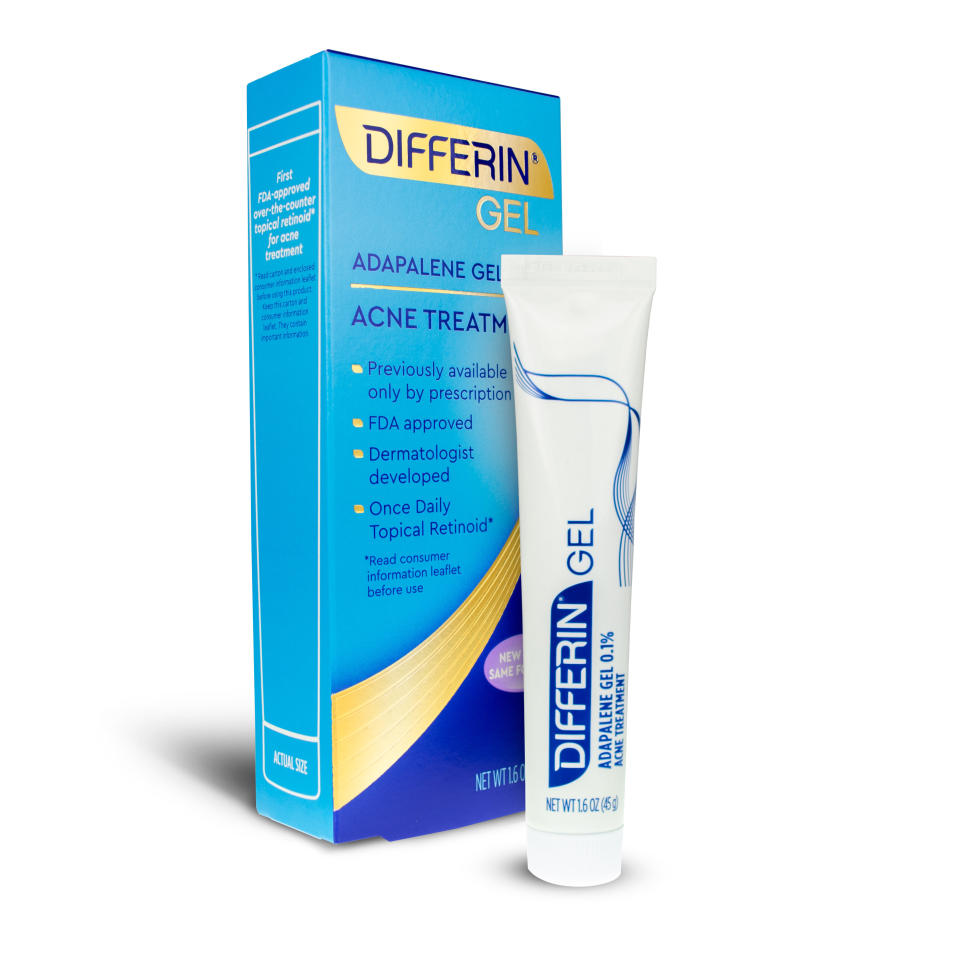 Differin Adapalene Gel 0.1% Acne Treatment. (Photo: Differin)