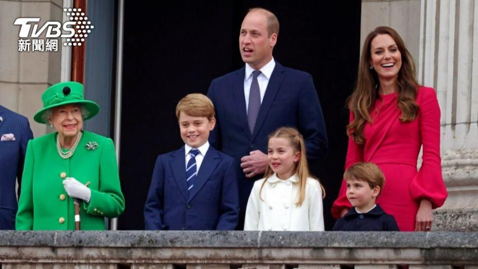 傳威廉王子一家想和女王住得近一點，將從倫敦搬到溫莎。（圖／達志影像美聯社）
