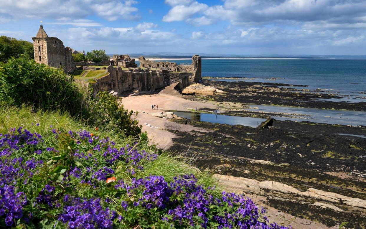 St Andrews was voted one of the five best seaside towns in Britain