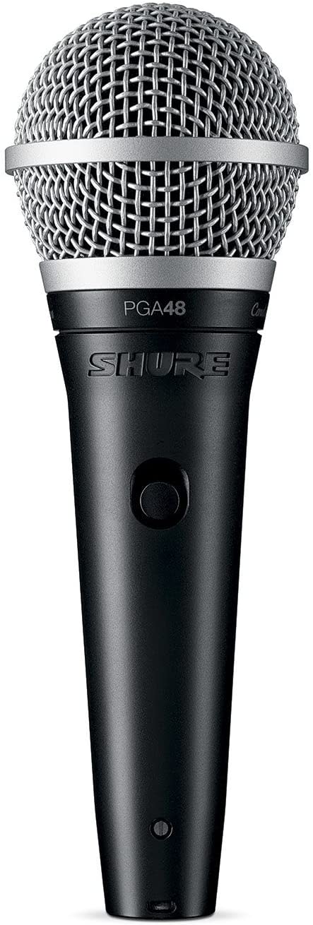 Shure PGA48-LC Cardioid Dynamic Vocal Karaoke Microphone