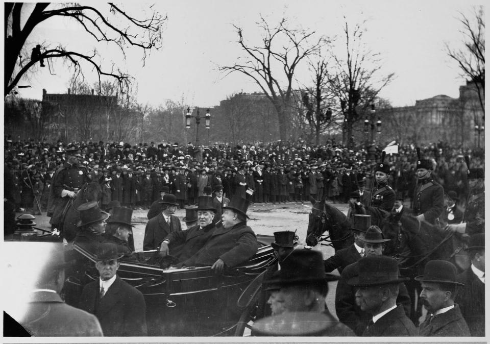 inauguration of woodrow wilson