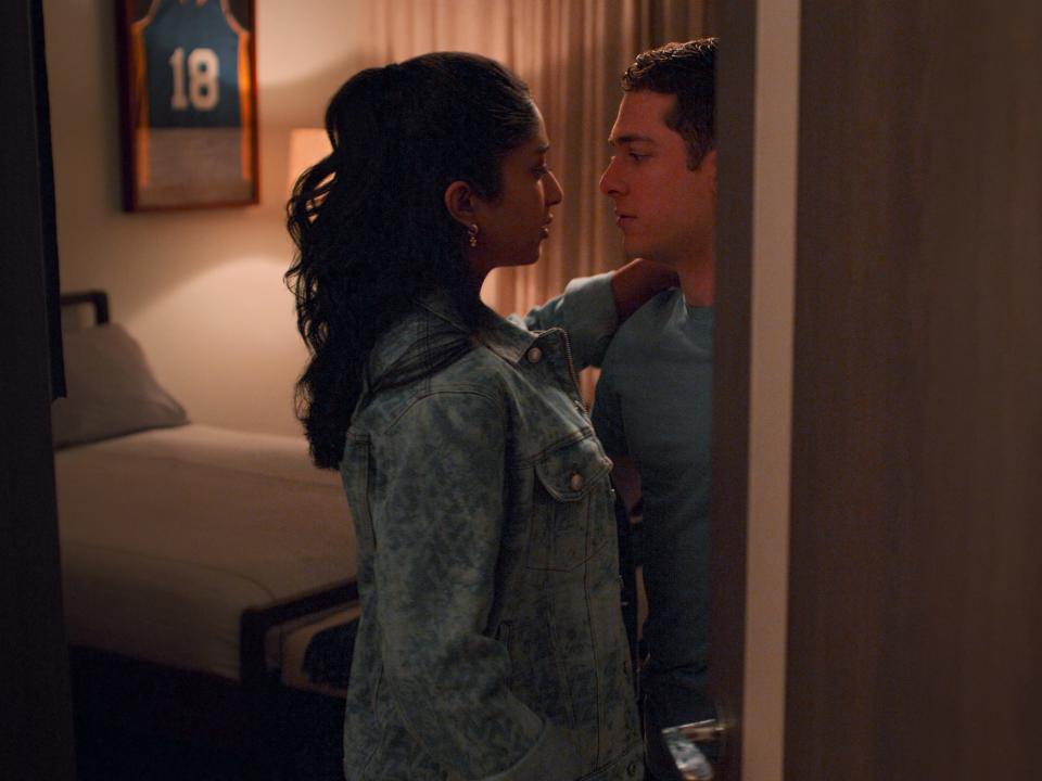 Devi and Ben on season three, episode 10 of "Never Have I Ever."