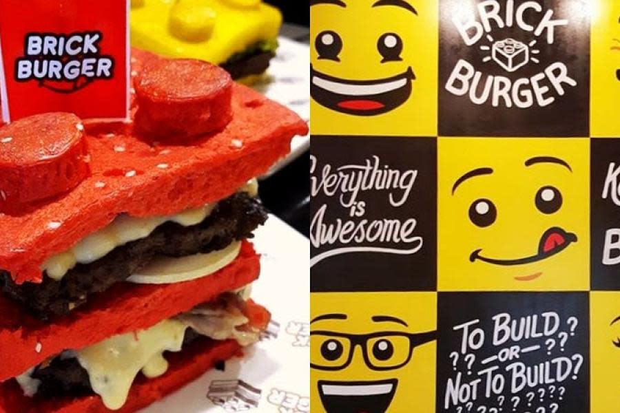 ¿Hamburguesas cuadradas? Llegará a San Diego una increíble experiencia gastronómica inspirada en LEGO