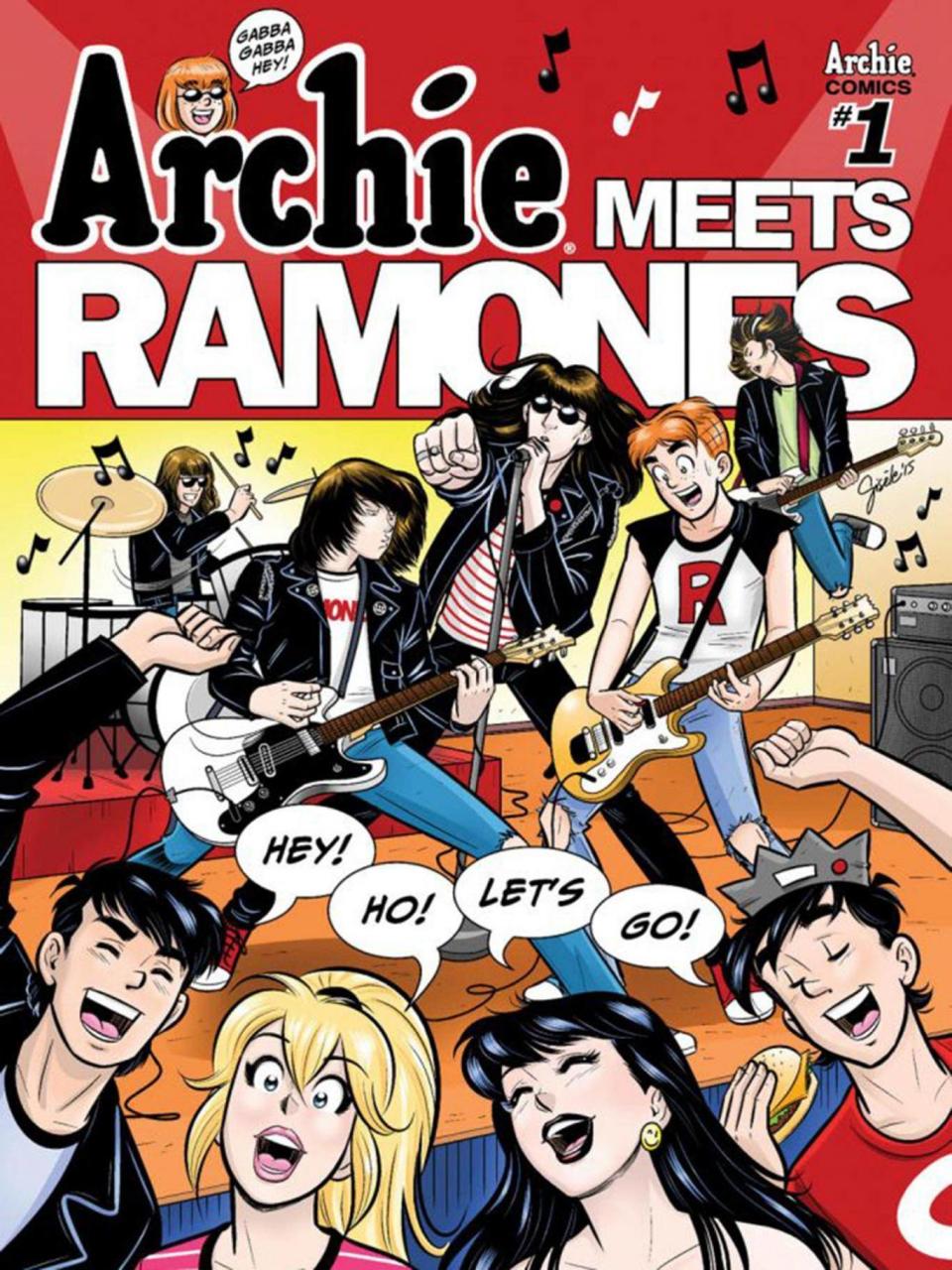 Two mainstays of American culture come together when Archie meets the Ramones (Archie Comics)