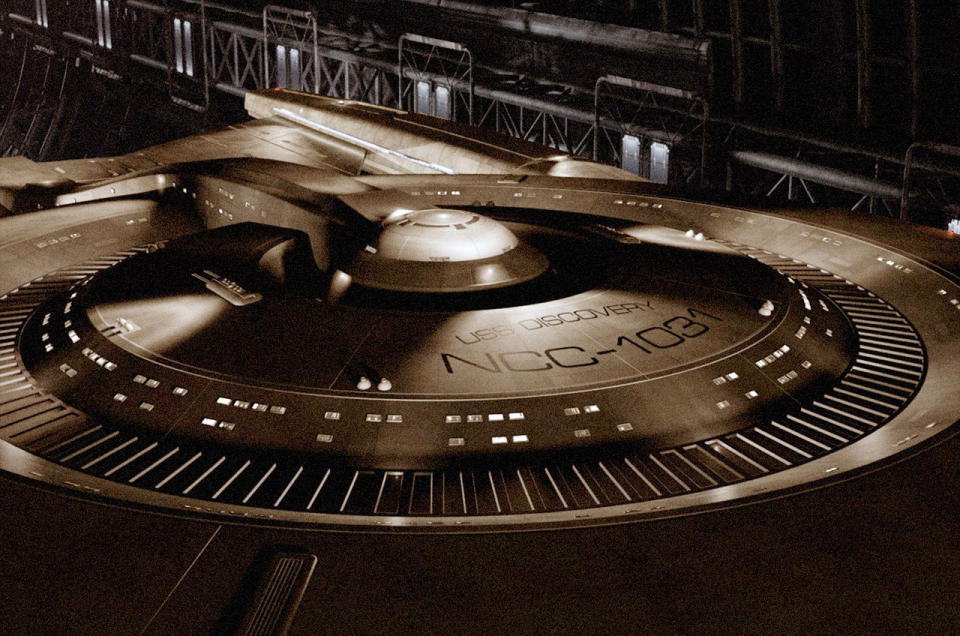 The USS Discovery will re-launch "Star Trek" onto television in 2017. Is the new starship named after the NASA space shuttle?