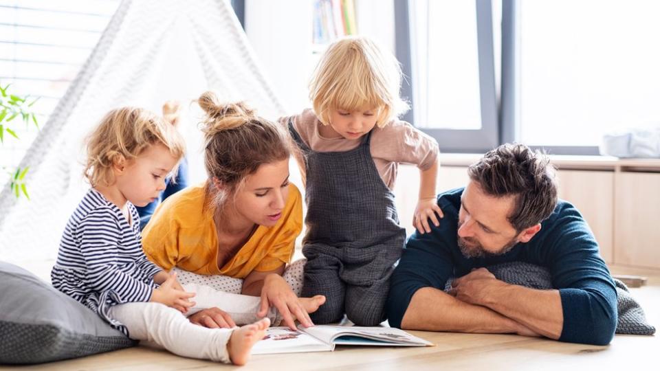 Leyendo en familia