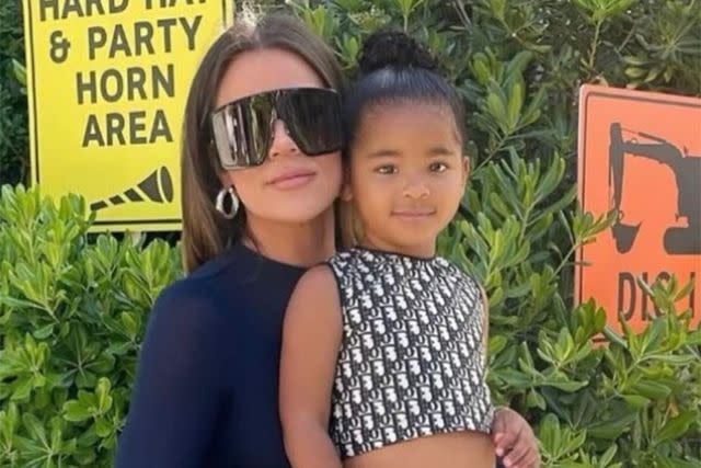 <p>Khloe Kardashian/Instagram</p> Khloé Kardashian and her daughter True